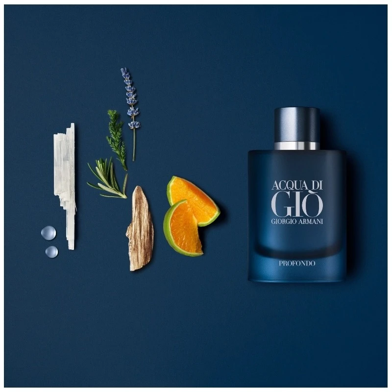 Giorgio Armani Acqua Di Giò Profondo EDP 125 Ml - Billede 3