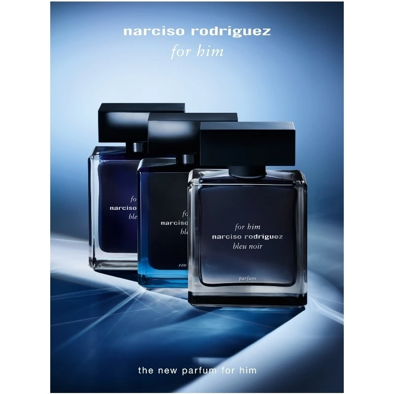 Narciso Rodriguez Bleu Noir For Him EDT 50 Ml - Billede 9