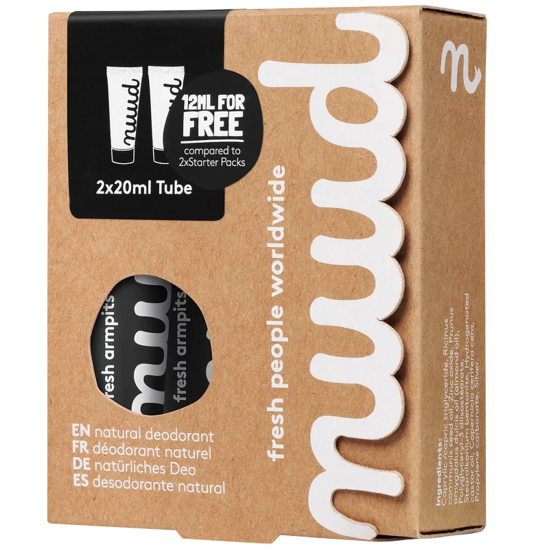 Nuud Smarter Pack 2 X 20 Ml - Black - Billede 4