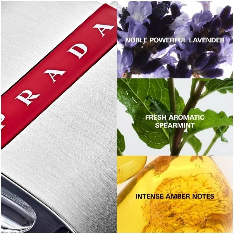 Prada Luna Rossa Carbon Men EDT 100 Ml - Billede 3