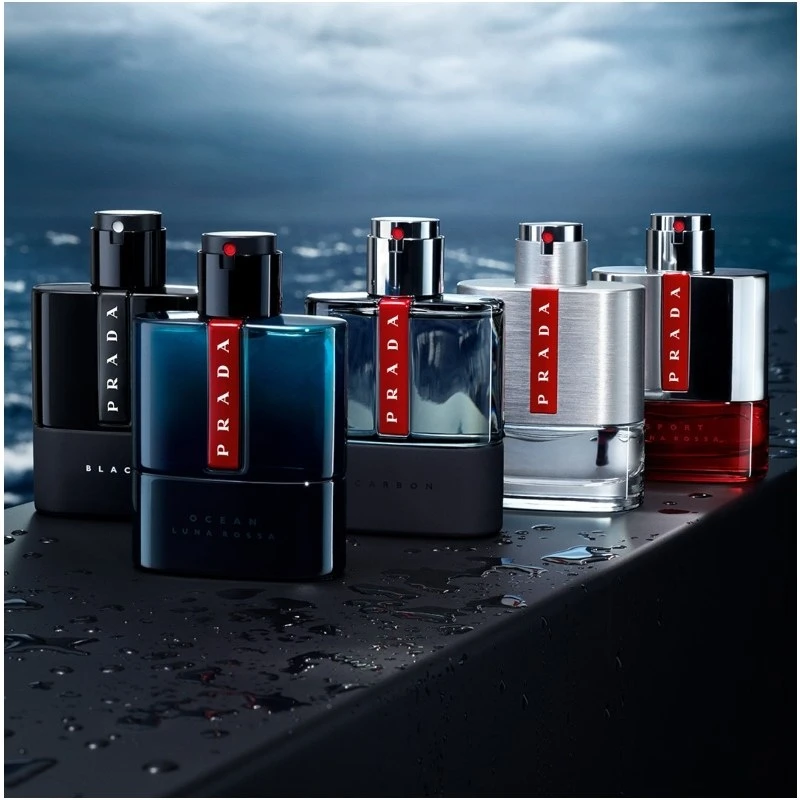 Prada Luna Rossa Carbon Men EDT 100 Ml - Billede 6