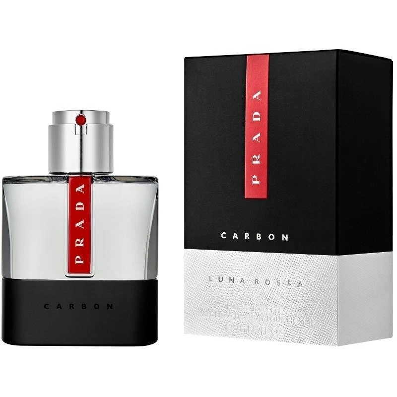 Prada Luna Rossa Carbon Men EDT 50 Ml - Billede 2